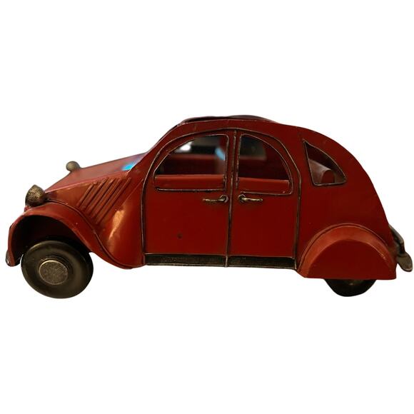 Citroen 2CV Street Classics 1:12 Scale Model Diecast Replica, Red - Picture 9 of 9